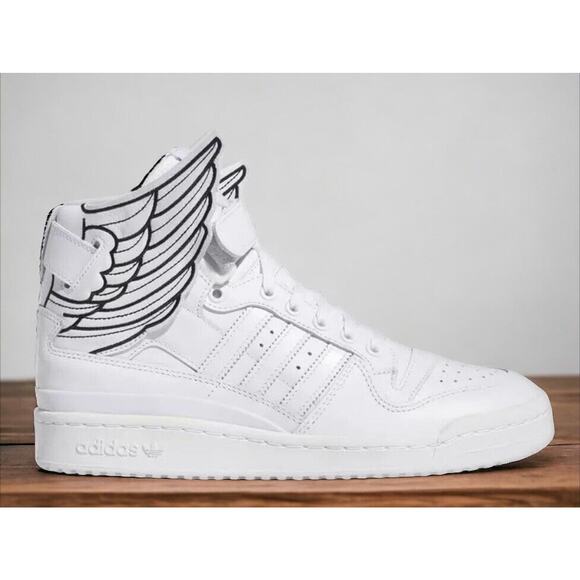 Adidas Jeremy Scott Wings High Top NBA Sports Shoes Mens 9 New Fast Ship - Picture 2 of 12